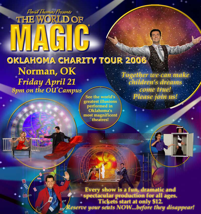 David Thomas Presents The World of Magic Oklahoma Charity Tour 2006